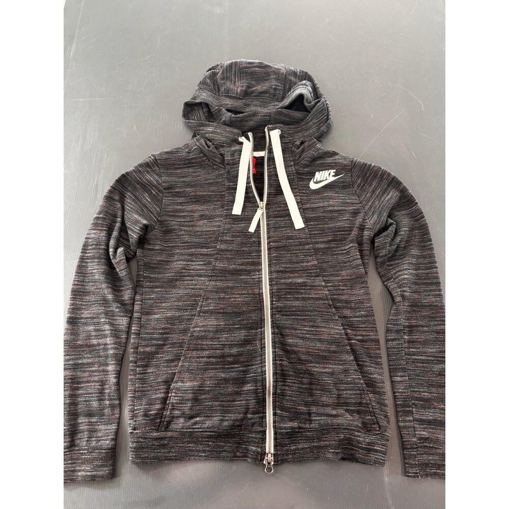 WOMEN’S NIKE LONG-SLEEVE GYM CLASSIC FULL ZIP HOODIE, Size Small